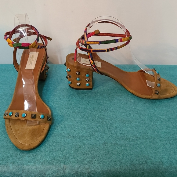 Valentino Shoes - Valentino Garavani Lace Up Sandals